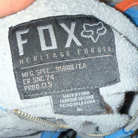 Fox racing zip up Hoodie size large - Picture 3 of 4